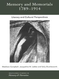 Produktbild: Memory and Memorials, 1789-1914