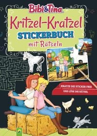 Bild vom Artikel Bibi & Tina: Kritzel-Kratzel Stickerbuch mit Rätseln vom Autor Schwager & Steinlein Verlag