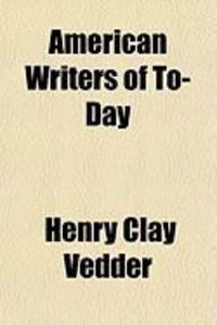 Produktbild: American Writers of To-Day