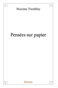 Produktbild: Pensees sur papier