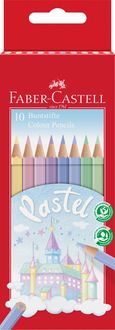 Produktbild: Faber-Castell Buntstifte Castle, Pastell, 10er Set
