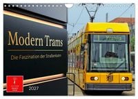 Produktbild: Modern Trams - die Faszination der Stra&szlig;enbahn (Wandkalender 2027 DIN A4 quer), CALVENDO Monatskalender