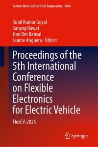 Produktbild: Proceedings of the 5th International Conference on Flexible Electronics for Electric Vehicle