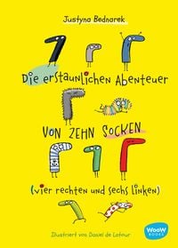 Produktbild: Die erstaunlichen Abenteuer von zehn Socken (vier rechten und sechs linken)