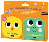 Produktbild: Mes premiers livres de bain : petit poussin, petite grenouille