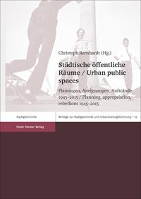 Produktbild: St&auml;dtische &ouml;ffentliche R&auml;ume / Urban public spaces