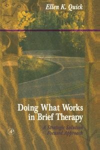 Produktbild: Doing What Works in Brief Therapy