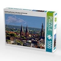 Produktbild: CALVENDO Puzzle Heidelberg-Weststadt - Blick &uuml;ber die Weststadt | 1000 Teile Lege-Gr&ouml;&szlig;e 64x48cm Foto-Puzzle f&uuml;r gl&uuml;ckliche Stunden