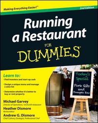 Produktbild: Garvey, M: Running a Restaurant For Dummies