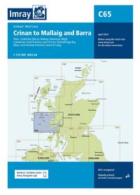 Produktbild: C65 Crinan to Mallaig and Barra, Imray Chart