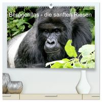 Produktbild: Berggorillas - die sanften Riesen (hochwertiger Premium Wandkalender 2027 DIN A2 quer), Kunstdruck in Hochglanz