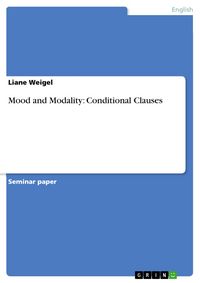 Produktbild: Mood and Modality: Conditional Clauses
