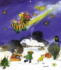 Produktbild: Janoschs Adventskalender "Vom Himmel hoch ..."