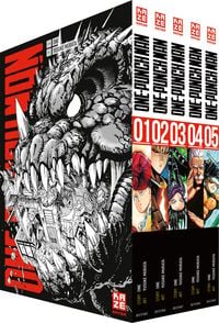 Produktbild: ONE-PUNCH MAN &ndash; Band 1-5 im Sammelschuber