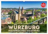 Produktbild: W&Uuml;RZBURG Historisches Stadtherz (Wandkalender 2026 DIN A2 quer), CALVENDO Monatskalender