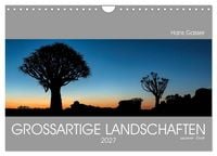 Produktbild: GROSSARTIGE LANDSCHAFTEN unserer Erde 2027 (Wandkalender 2027 DIN A4 quer), CALVENDO Monatskalender