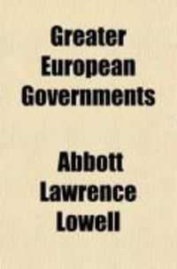 Produktbild: Greater European Governments