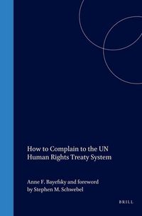 Produktbild: How to Complain to the UN Human Rights Treaty System