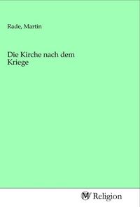 Produktbild: Die Kirche nach dem Kriege