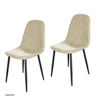 Produktbild: HTI-Living HTI-Living Stuhl Savannah PU 2er-Set HTI-Living Stuhl Savannah PU 2er-Set
