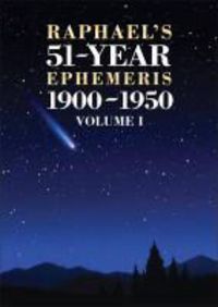 Produktbild: Raphael, E: Raphael's 51-Year Ephemeris 1900 to 1950