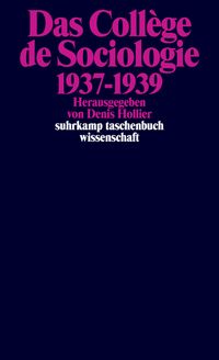 Produktbild: Das Coll&egrave;ge de Sociologie