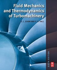 Produktbild: Fluid Mechanics and Thermodynamics of Turbomachinery