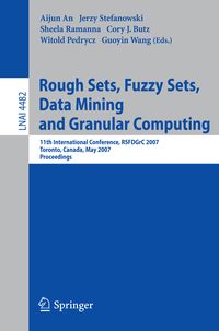 Produktbild: Rough Sets, Fuzzy Sets, Data Mining and Granular Computing