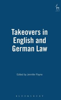 Produktbild: Takeovers in English and German Law
