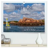Produktbild: Bretagne - Fotoreise von der Cote de Granit Rose zur Ile de Brehat (hochwertiger Premium Wandkalender 2026 DIN A2 quer), Kunstdruck in Hochglanz