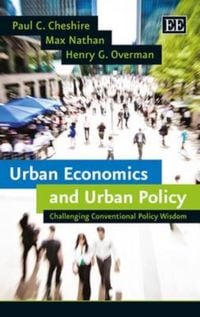 Produktbild: Cheshire, P:  Urban Economics and Urban Policy