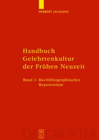 Produktbild: Bio-bibliographisches Repertorium