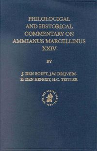 Produktbild: Philological and Historical Commentary on Ammianus Marcellinus XXIV