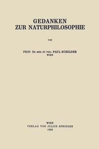 Produktbild: Gedanken zur Naturphilosophie