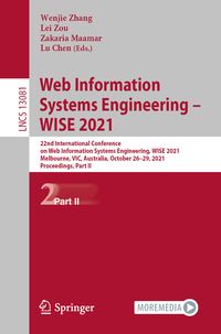 Produktbild: Web Information Systems Engineering &ndash; WISE 2021