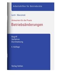 Produktbild: Betriebs&auml;nderungen