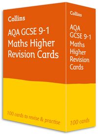 Produktbild: Collins Gcse: AQA GCSE 9-1 Maths Higher Revision Cards