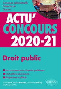 Produktbild: Droit public 2020-2021 - Cours et QCM