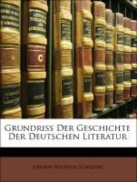 Produktbild: Schaefer, J: Ger-Grundriss der Geschichte D