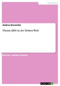 Produktbild: Thema AIDS in der Dritten Welt