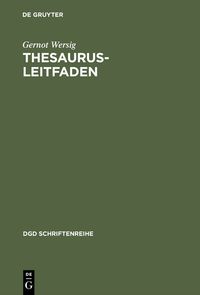 Produktbild: Thesaurus-Leitfaden