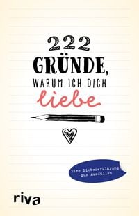 Produktbild: 222 Gr&uuml;nde, warum ich dich liebe