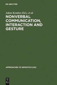 Produktbild: Nonverbal Communication, Interaction, and Gesture