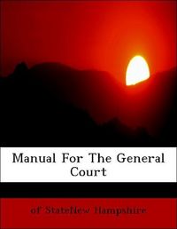 Produktbild: Of StateNew Hampshire: Manual For The General Court