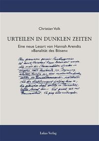 Produktbild: Urteilen in dunklen Zeiten