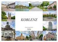 Produktbild: Koblenz Stadtansichten (Wandkalender 2026 DIN A4 quer), CALVENDO Monatskalender