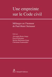Bild vom Artikel Une empreinte sur le Code civil vom Autor 