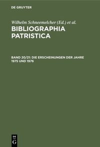 Produktbild: Die Erscheinungen der Jahre 1975 und 1976