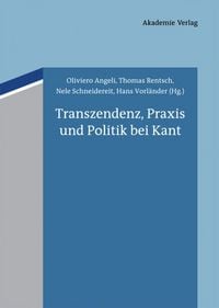 Produktbild: Transzendenz, Praxis und Politik bei Kant