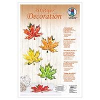 Produktbild URSUS Dekorationsartikel 3D Paper Decoration, Herbstlaub